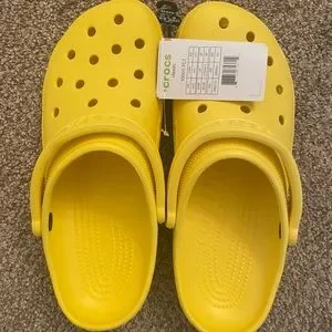 CROCS | Shoes | Crocs Unisex Adult Classic Clogs Lemon Size  display picture 3